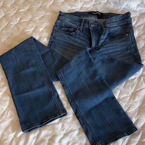 Express Classic Blue Straight Leg Jeans